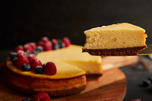 melted cheese cake