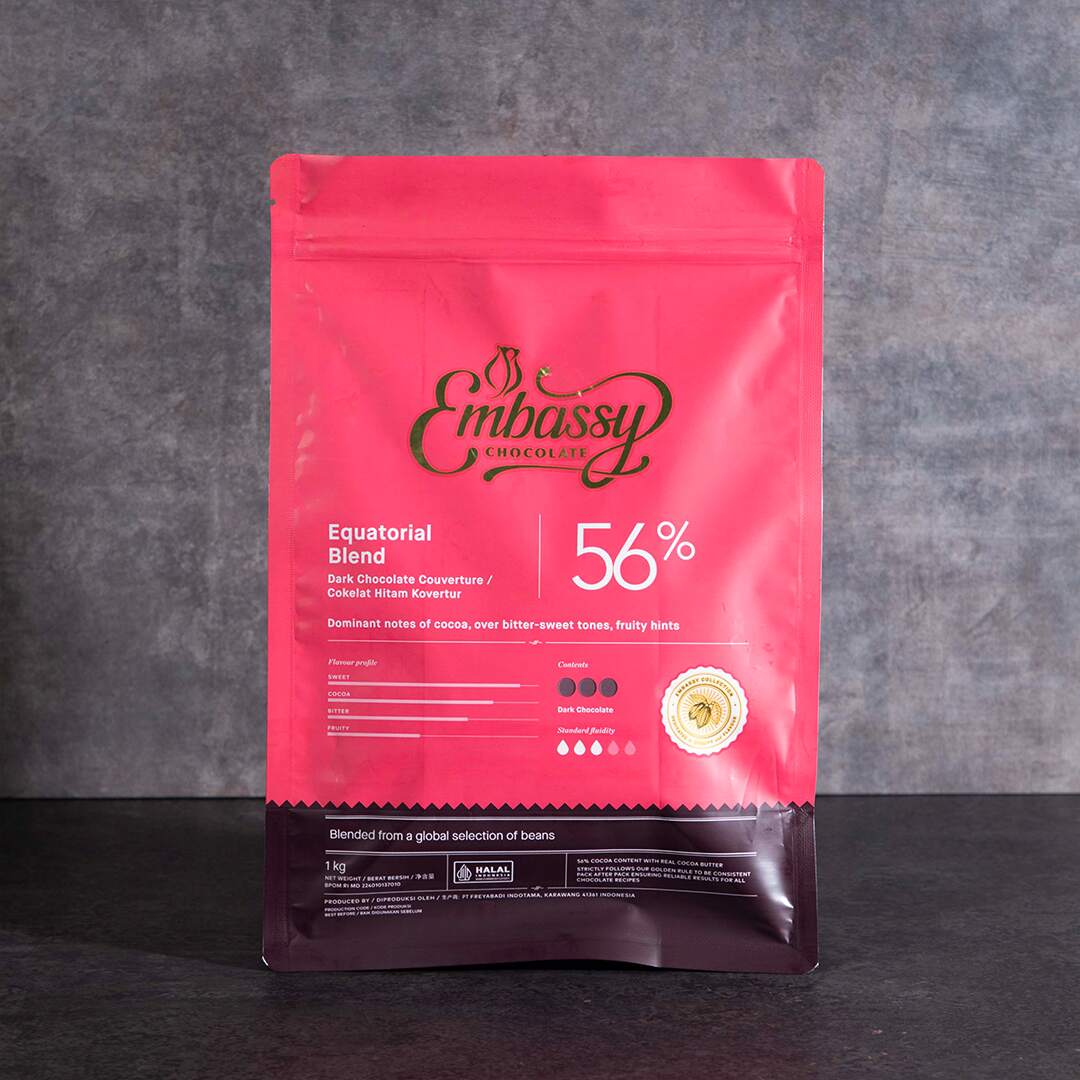 KioskCokelat.com - Embassy Equatorial Blend Cokelat Hitam Kovertur - 8994592016056 - 3