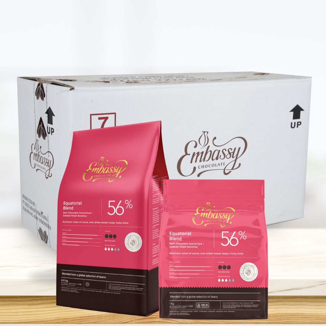 KioskCokelat.com - Embassy Equatorial Blend Cokelat Hitam Kovertur - 8994592016056 - 2