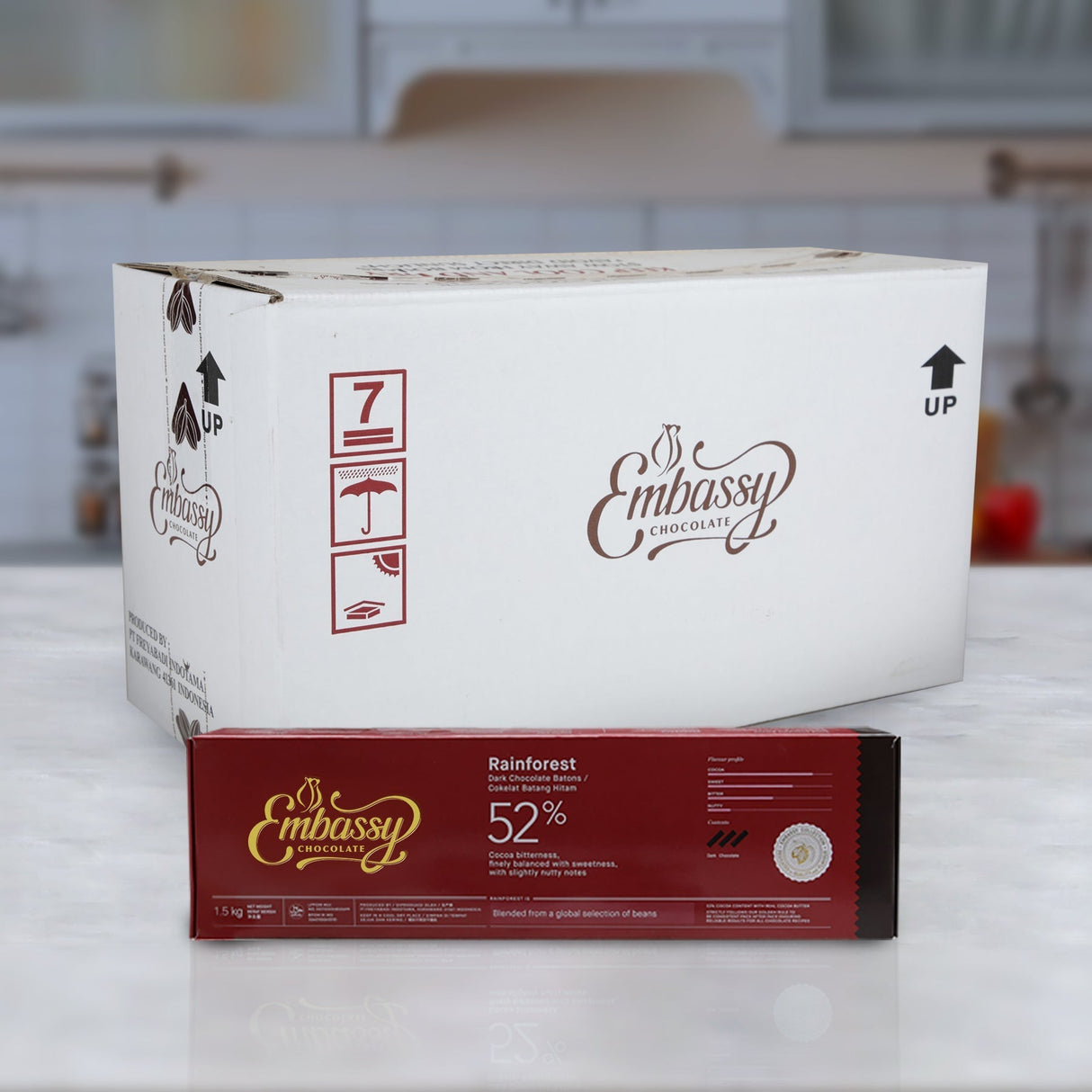 KioskCokelat.com - Embassy Rainforest Dark Chocolate Batons - 8994592013109 - 9