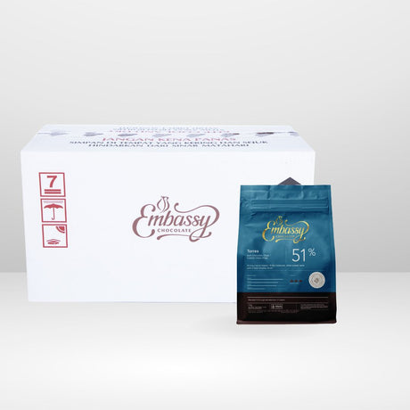 KioskCokelat.com - Embassy Torres Cokelat Hitam Chips - 8994592016063carton - 13