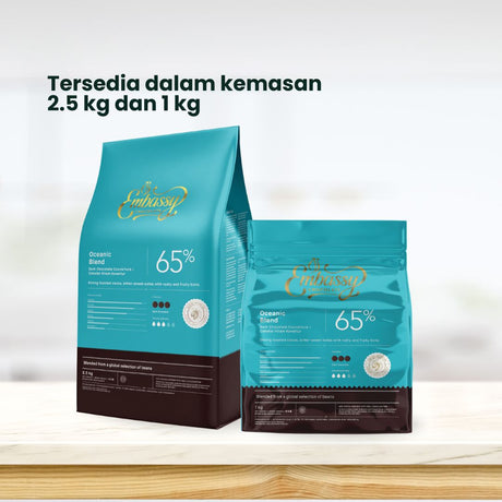 KioskCokelat.com - Embassy Oceanic Blend Cokelat Hitam Kovertur - 8994592013864 - 1