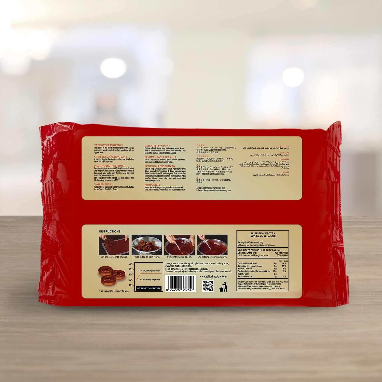 KioskCokelat.com - Tulip Chocolatier Cokelat Pelapis - 8994592312646 - 4