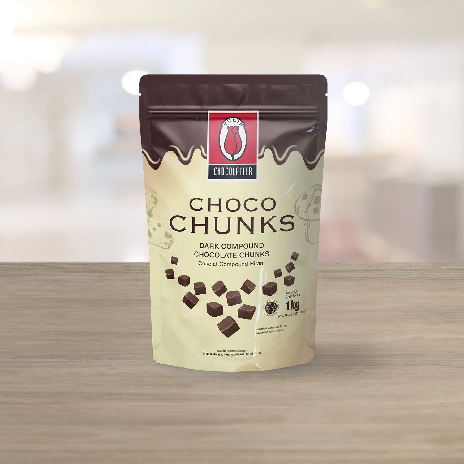 KioskCokelat.com - Tulip Chocolatier Choco Chunks - 8994592014489 - 1