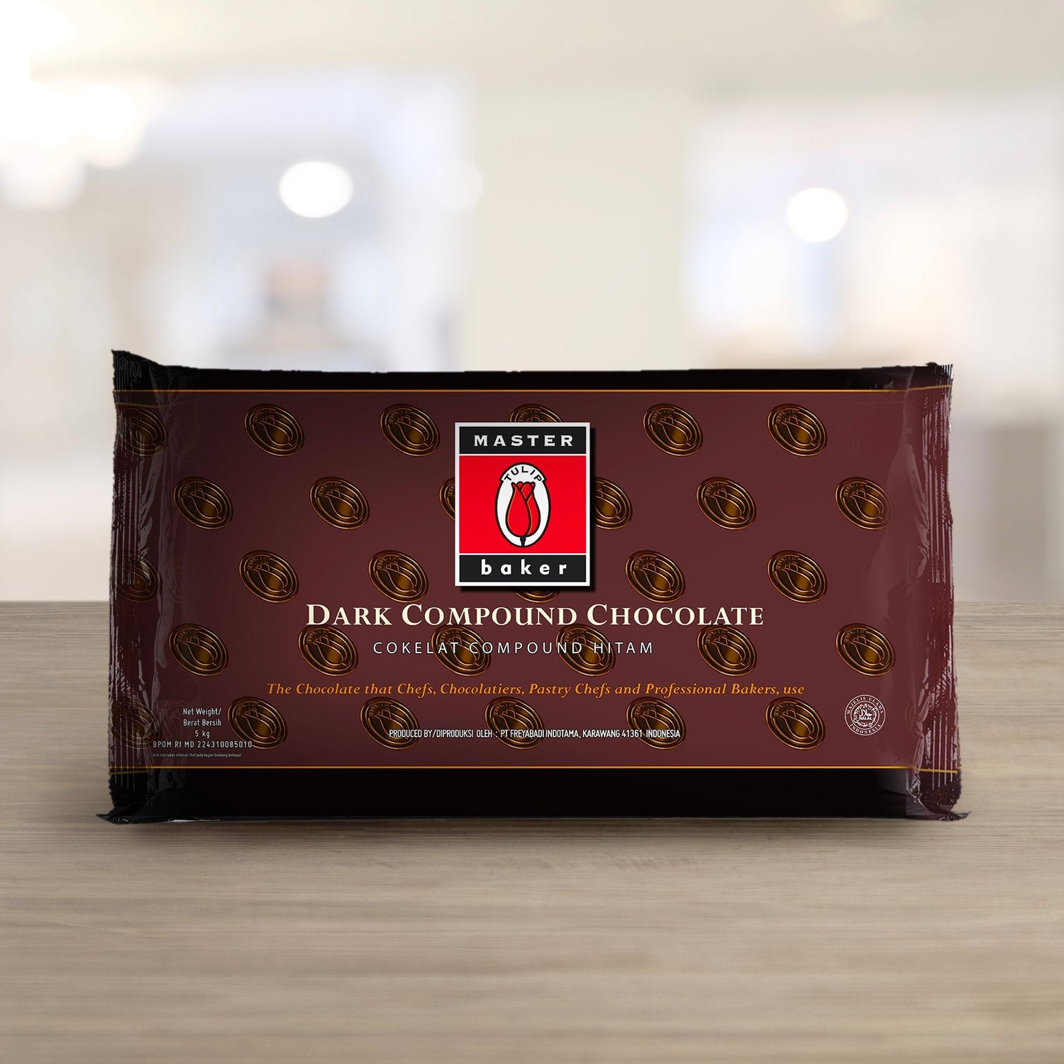 KioskCokelat.com - Tulip Master Baker Cokelat Compound Hitam - 8994592305600 - 3