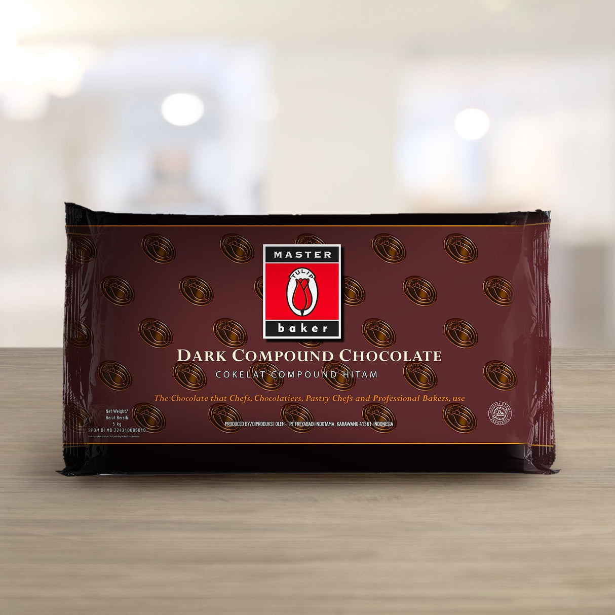 KioskCokelat.com - Tulip Master Baker Cokelat Compound Hitam - 8994592305600 - 7