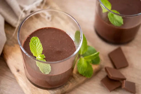 puding coklat susu