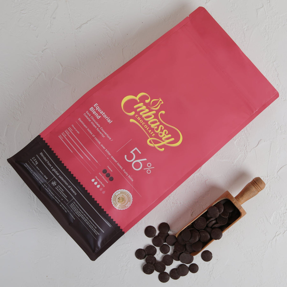 Embasyy Equtorial Jual Embassy Equatorial Blend Cokelat Hitam Kovertur – KioskCokelat