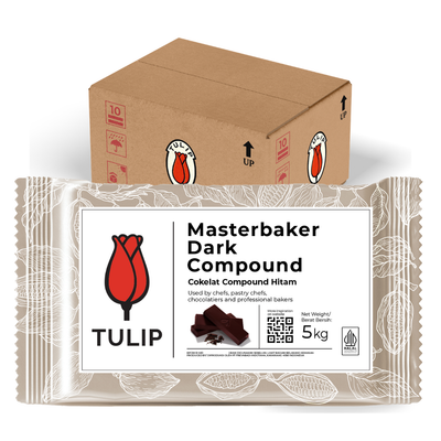 Tulip Master Baker Cokelat Compound Hitam