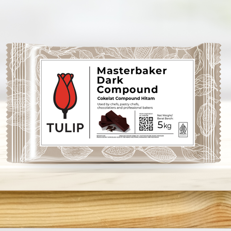 Tulip Master Baker Cokelat Compound Hitam