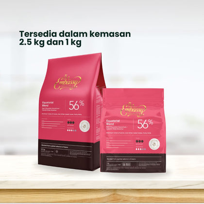 KioskCokelat.com - Embassy Equatorial Blend Cokelat Hitam Kovertur - 8994592016056 - 1