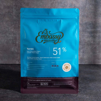 KioskCokelat.com - Embassy Torres Cokelat Hitam Chips - 8994592016063 - 14