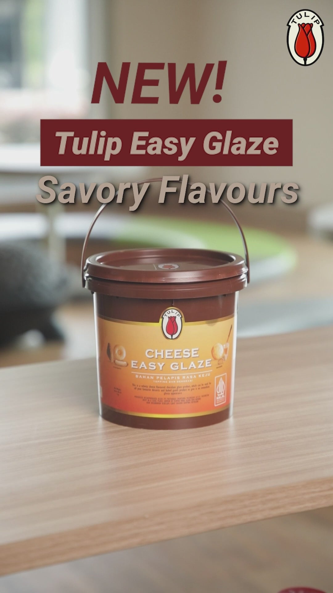 Tulip Dark Chocolate Easy Glaze