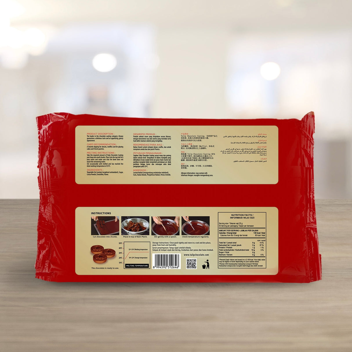 KioskCokelat.com - Tulip Chocolatier Cokelat Pelapis - 8994592312646 - 8