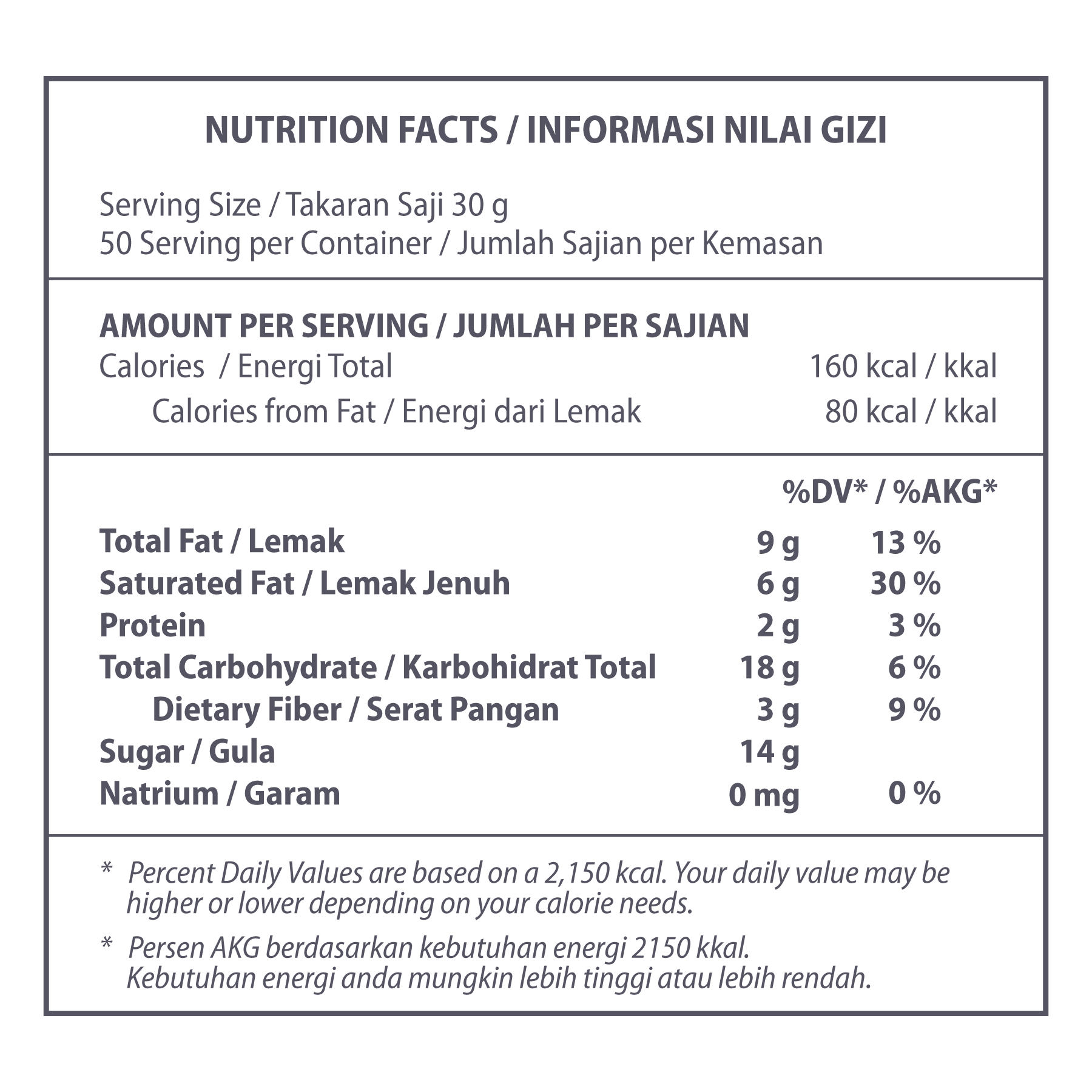 Nutrition information for Embassy Rainforest Dark Chocolate Batons 1.5kg (SKU: 8994592013109)